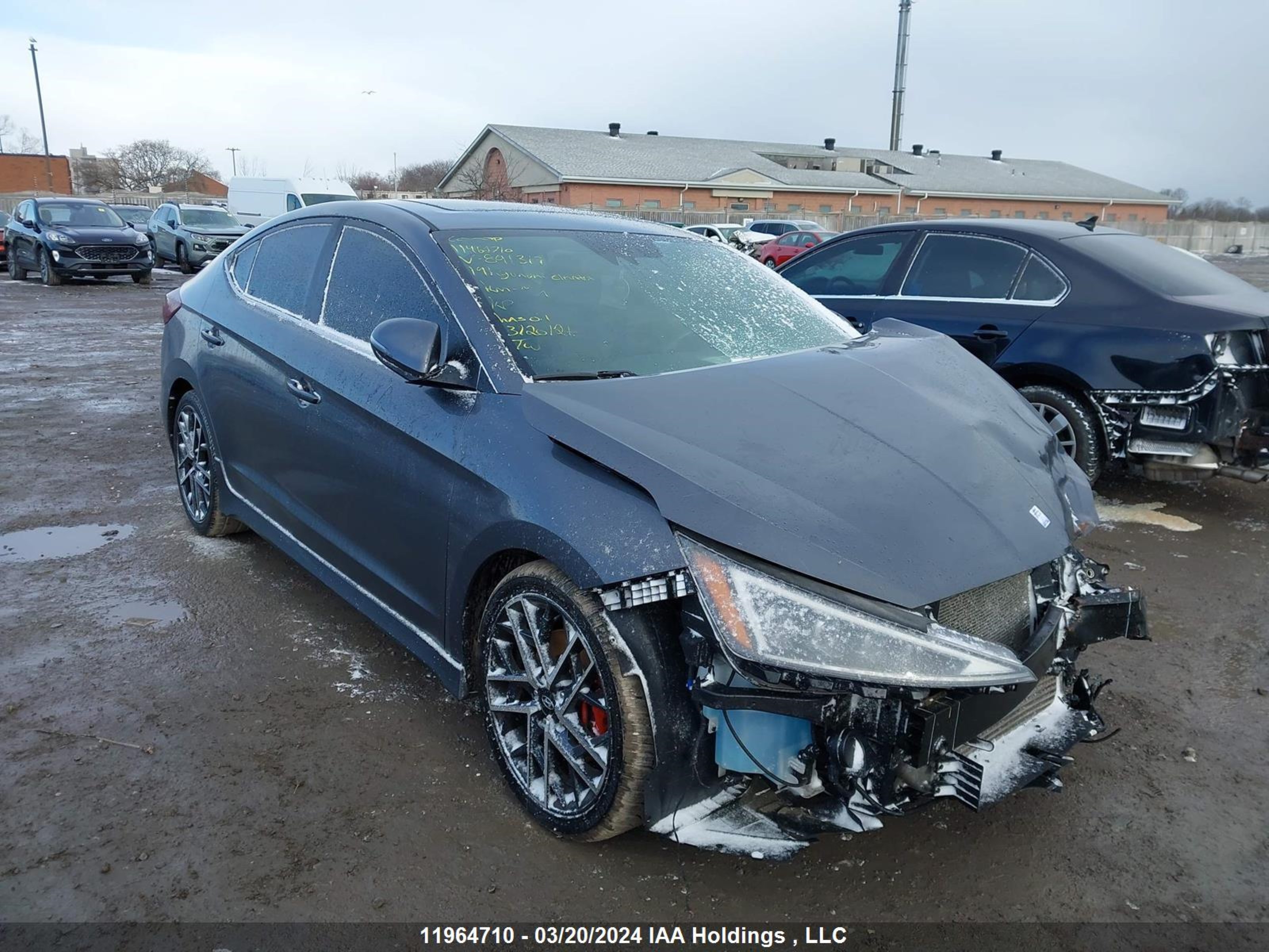 HYUNDAI ELANTRA 2019 kmhd04lb3ku891317