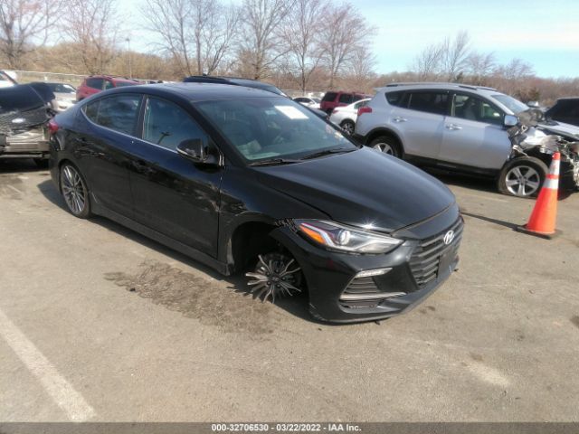 HYUNDAI ELANTRA 2018 kmhd04lb4ju447863