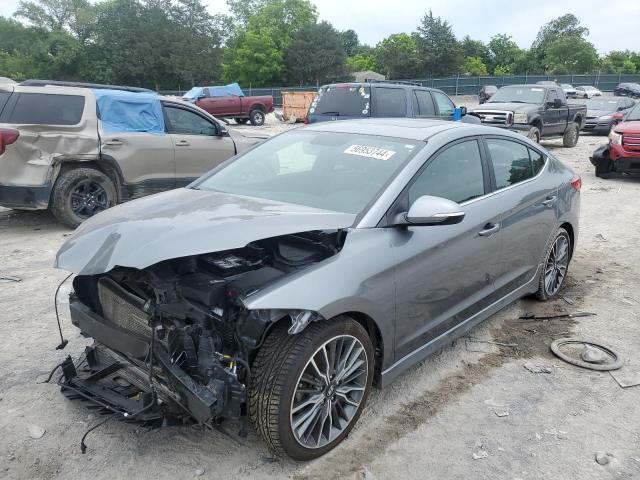 HYUNDAI ELANTRA 2018 kmhd04lb4ju541600