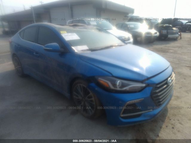 HYUNDAI ELANTRA 2018 kmhd04lb4ju551981