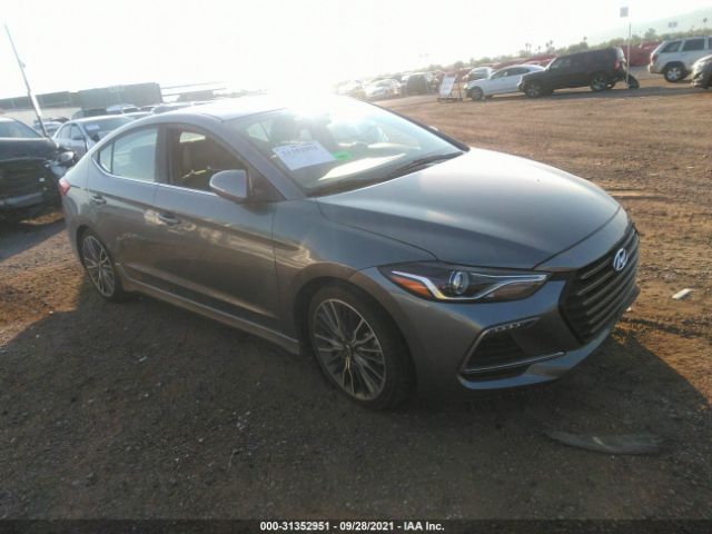 HYUNDAI ELANTRA 2018 kmhd04lb4ju571566