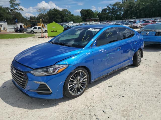 HYUNDAI ELANTRA SP 2018 kmhd04lb4ju590344