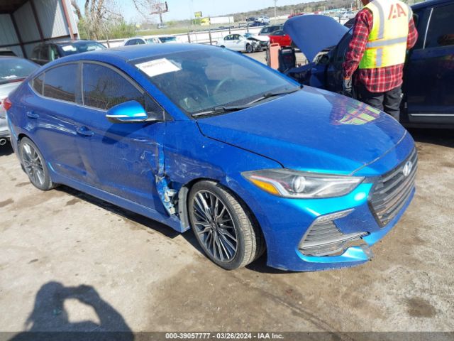 HYUNDAI ELANTRA 2018 kmhd04lb4ju611239