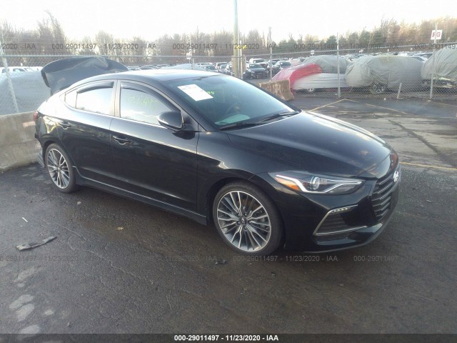 HYUNDAI ELANTRA 2018 kmhd04lb4ju681372