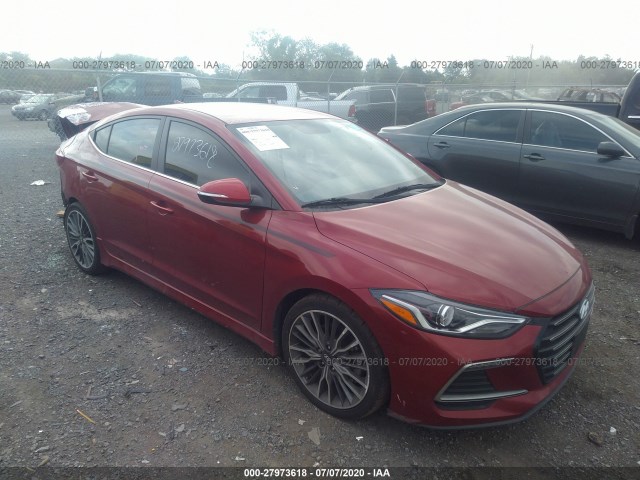 HYUNDAI ELANTRA 2017 kmhd04lb5hu338659