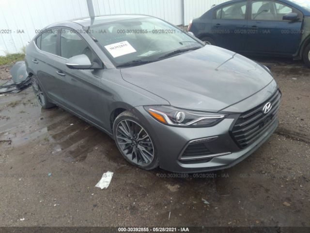 HYUNDAI ELANTRA 2018 kmhd04lb5ju453896