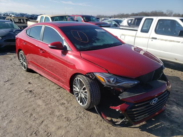 HYUNDAI ELANTRA SP 2018 kmhd04lb5ju466891