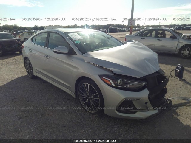 HYUNDAI ELANTRA 2018 kmhd04lb5ju467829