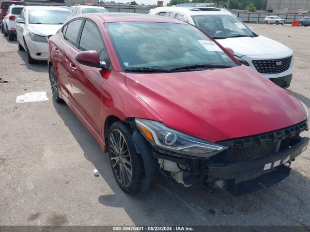 HYUNDAI ELANTRA 2018 kmhd04lb5ju469144