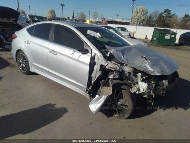 HYUNDAI ELANTRA 2018 kmhd04lb5ju504460