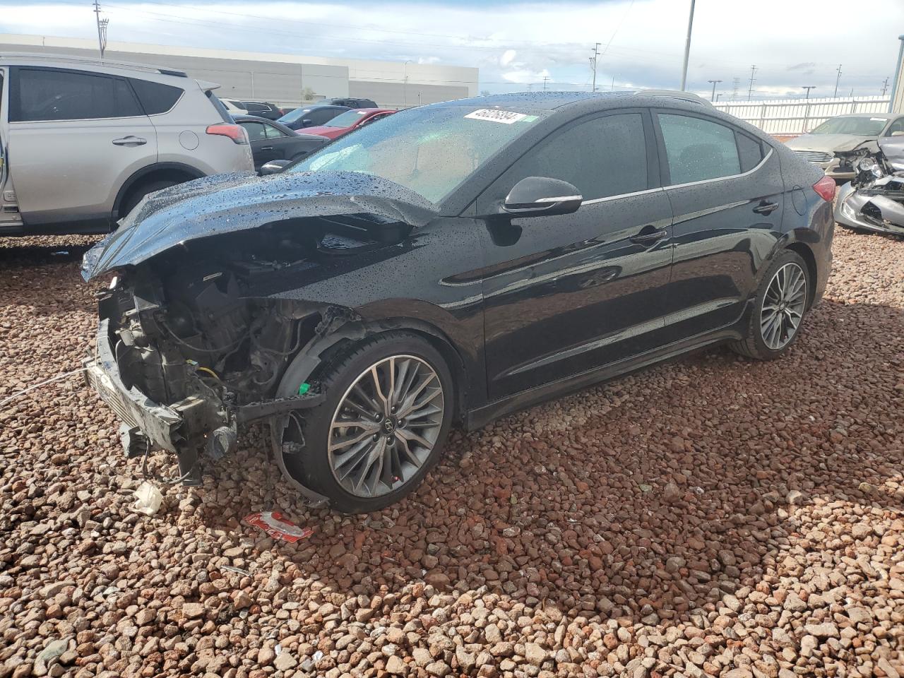 HYUNDAI ELANTRA 2018 kmhd04lb5ju511053