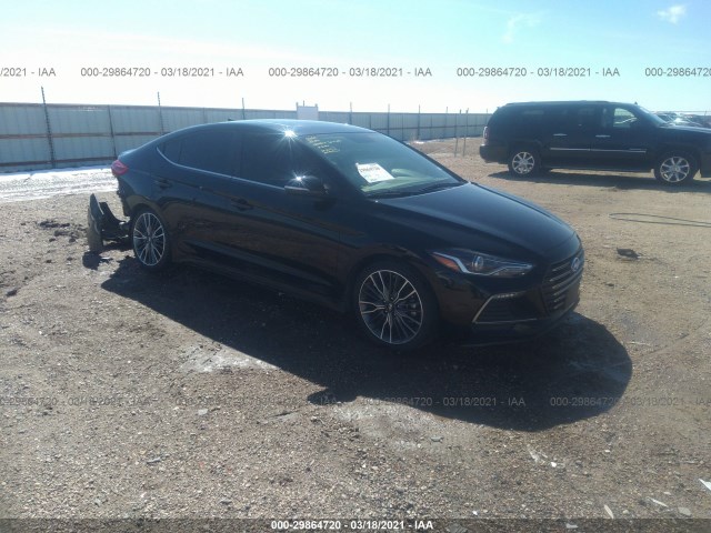 HYUNDAI ELANTRA 2018 kmhd04lb5ju532887