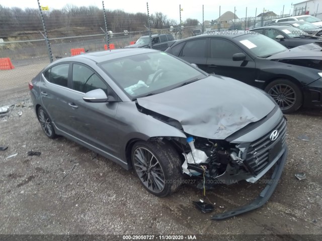 HYUNDAI ELANTRA 2018 kmhd04lb5ju542819