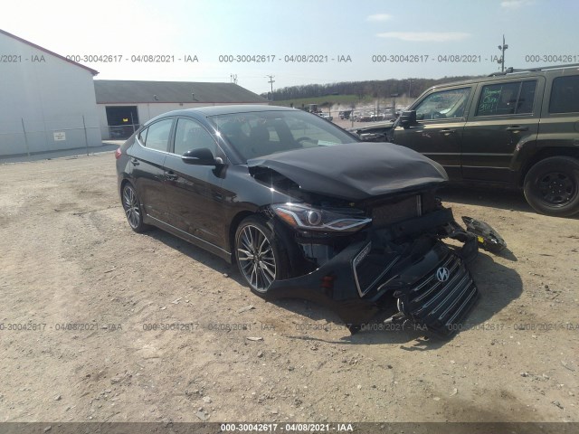 HYUNDAI ELANTRA 2018 kmhd04lb5ju586853