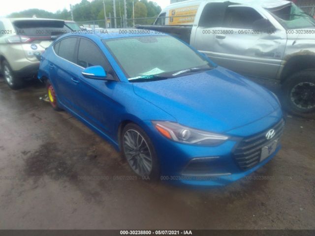 HYUNDAI ELANTRA 2017 kmhd04lb6hu317478