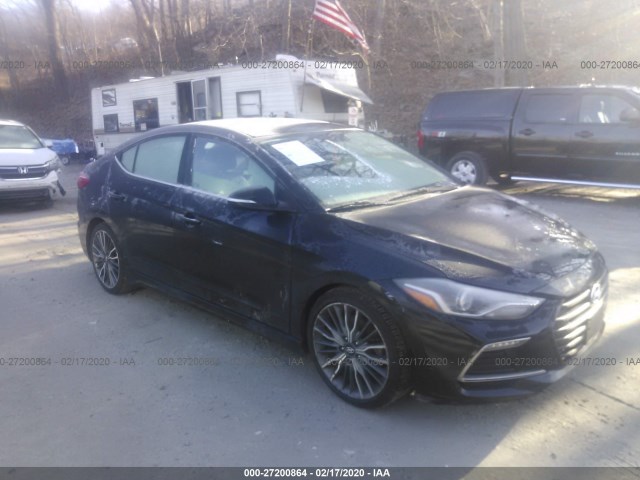 HYUNDAI ELANTRA 2018 kmhd04lb6ju468147