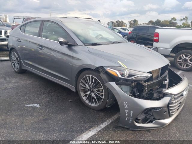 HYUNDAI ELANTRA 2018 kmhd04lb6ju476135