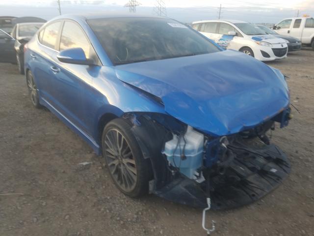 HYUNDAI ELANTRA SP 2018 kmhd04lb6ju476894