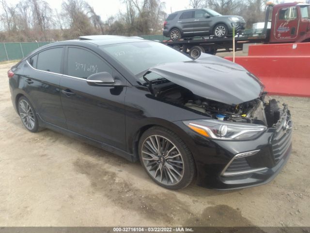 HYUNDAI ELANTRA 2018 kmhd04lb6ju498281