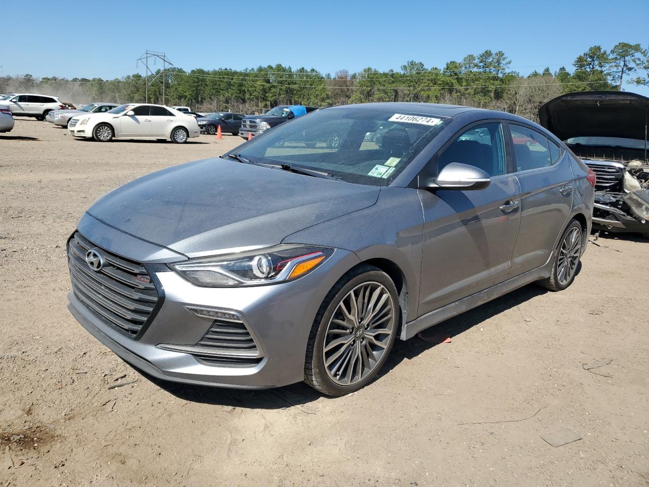 HYUNDAI ELANTRA 2018 kmhd04lb6ju508906