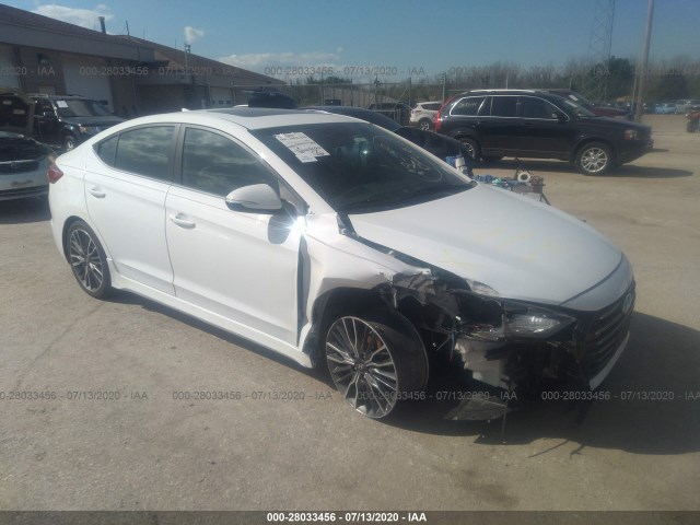 HYUNDAI ELANTRA 2018 kmhd04lb6ju519520