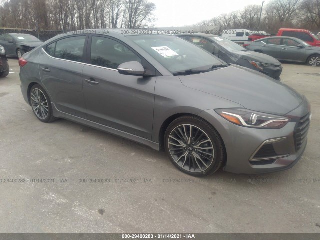 HYUNDAI ELANTRA 2018 kmhd04lb6ju522191