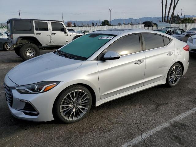 HYUNDAI ELANTRA 2018 kmhd04lb6ju534079