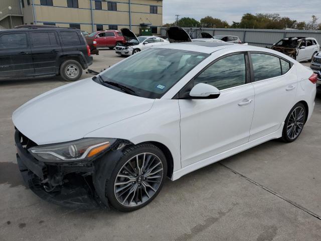 HYUNDAI ELANTRA 2018 kmhd04lb6ju535328