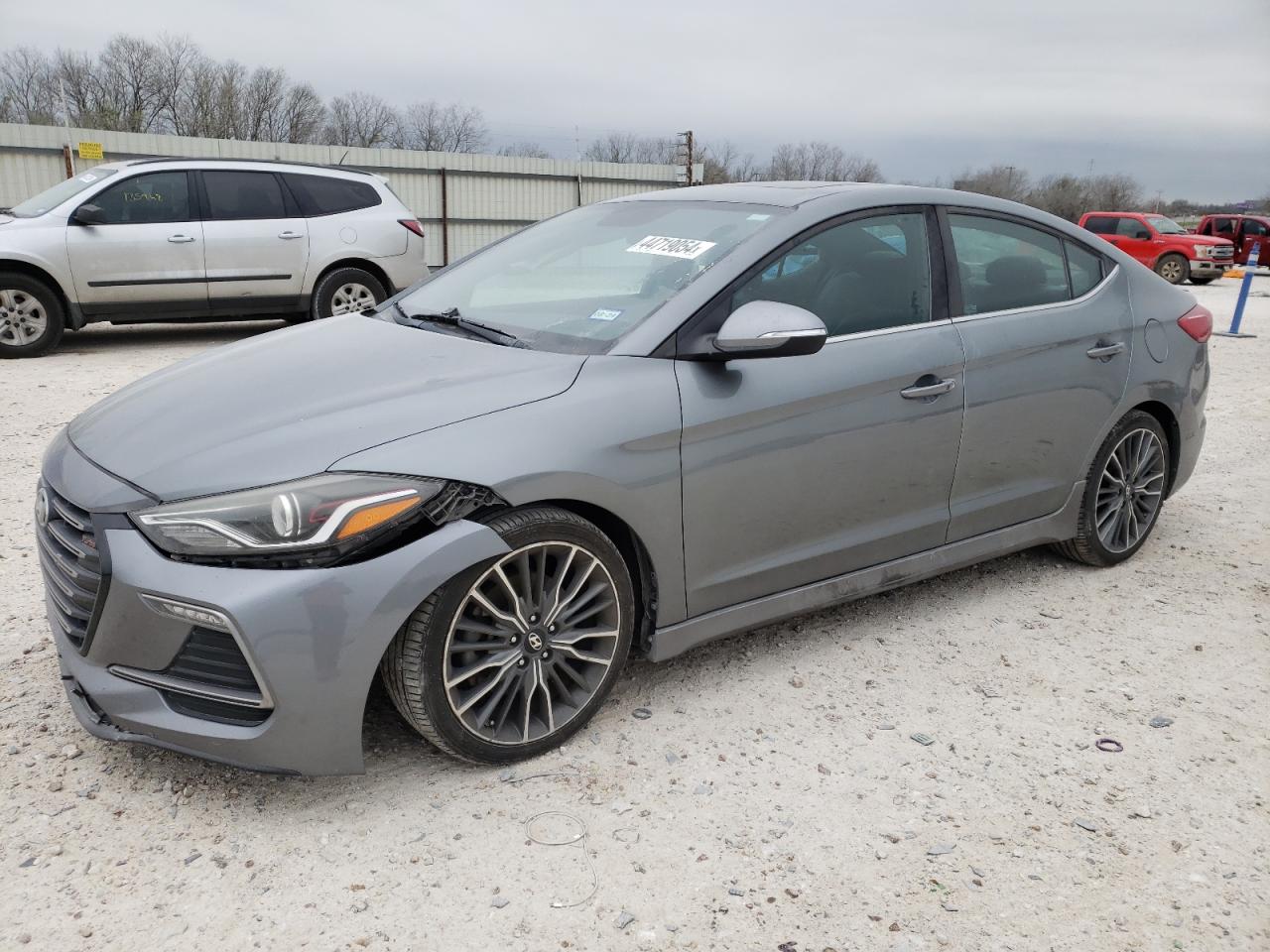 HYUNDAI ELANTRA 2018 kmhd04lb6ju561329