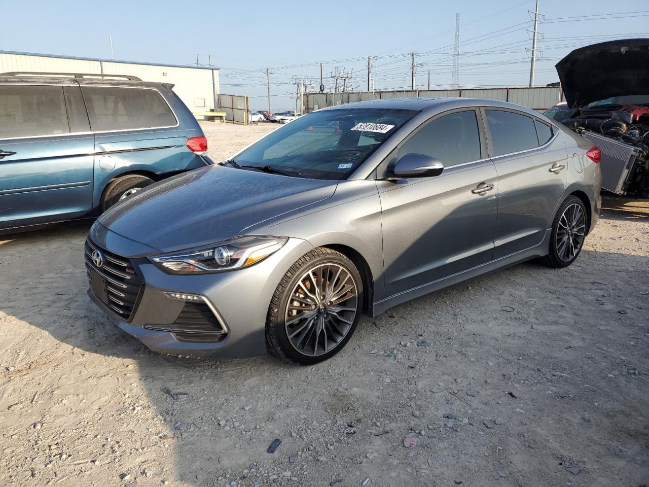 HYUNDAI ELANTRA 2018 kmhd04lb6ju635669