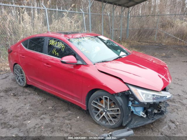 HYUNDAI ELANTRA 2019 kmhd04lb6ku855802