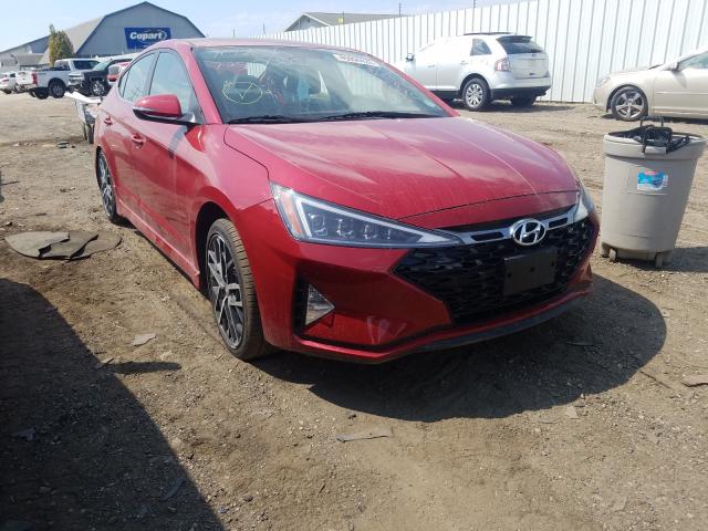 HYUNDAI ELANTRA SP 2019 kmhd04lb6ku870736