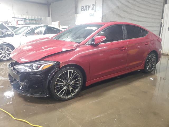 HYUNDAI ELANTRA 2018 kmhd04lb7ju477083