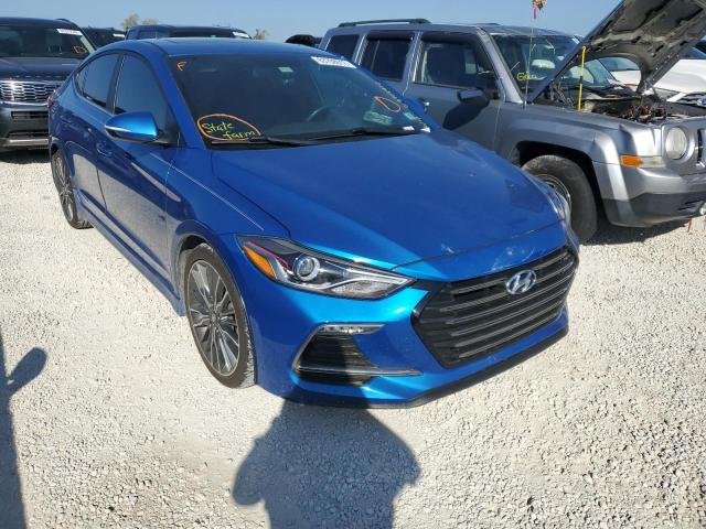 HYUNDAI ELANTRA SP 2018 kmhd04lb7ju495177