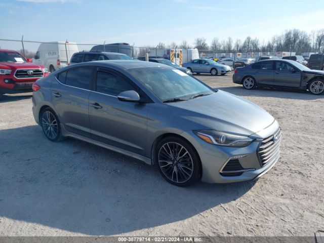 HYUNDAI ELANTRA 2018 kmhd04lb7ju531143