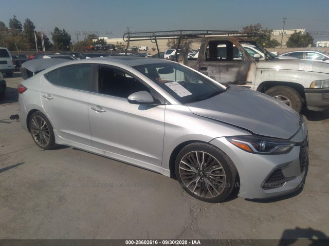 HYUNDAI ELANTRA 2018 kmhd04lb7ju535824