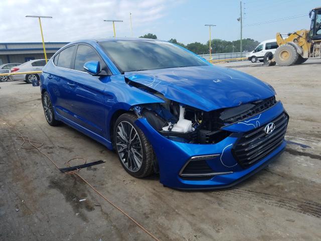 HYUNDAI ELANTRA SP 2018 kmhd04lb7ju536102