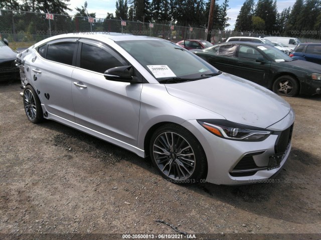 HYUNDAI ELANTRA 2018 kmhd04lb7ju572971