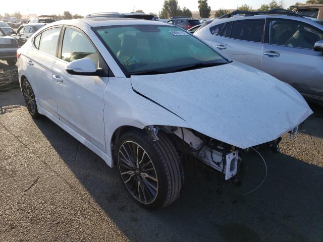 HYUNDAI ELANTRA 2018 kmhd04lb7ju704028