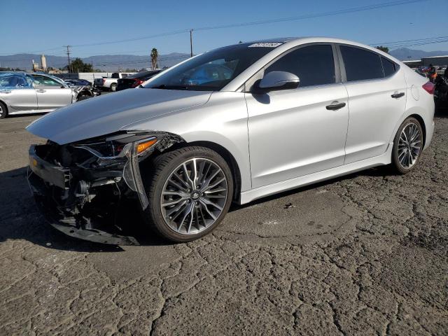 HYUNDAI ELANTRA 2018 kmhd04lb7ju721220