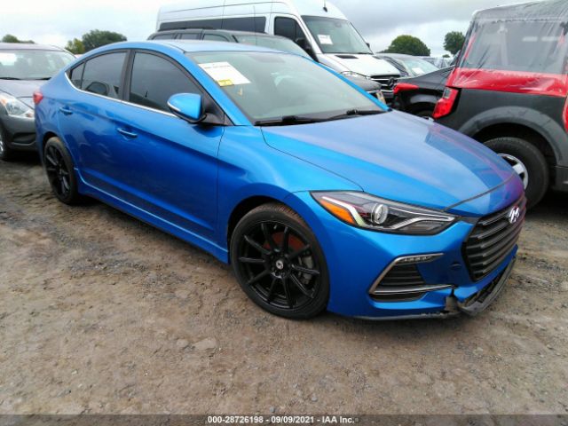 HYUNDAI ELANTRA 2018 kmhd04lb8ju467520