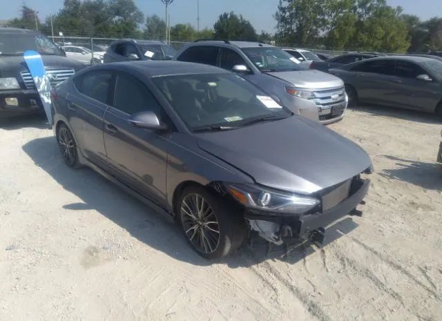 HYUNDAI ELANTRA 2018 kmhd04lb8ju538120