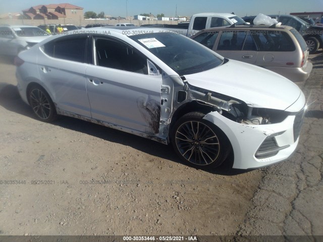 HYUNDAI ELANTRA 2018 kmhd04lb8ju539140