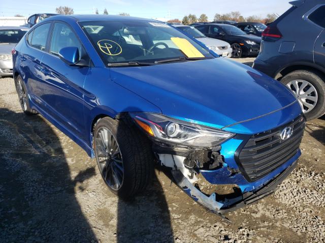 HYUNDAI ELANTRA SP 2018 kmhd04lb8ju587124