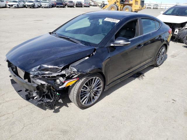 HYUNDAI ELANTRA SP 2018 kmhd04lb8ju591495