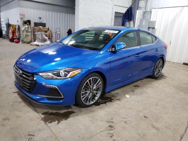 HYUNDAI ELANTRA SP 2018 kmhd04lb8ju636273