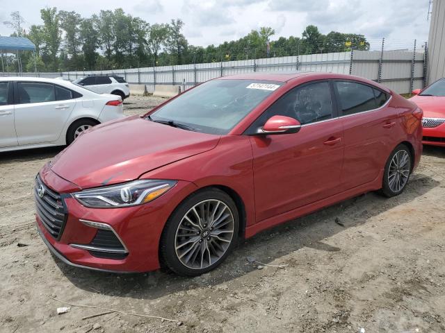 HYUNDAI ELANTRA 2018 kmhd04lb8ju658029