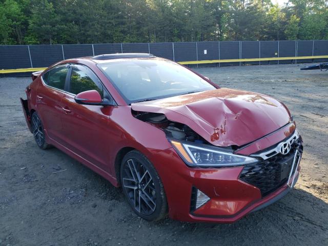 HYUNDAI ELANTRA SP 2019 kmhd04lb8ku840167