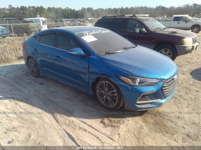 HYUNDAI ELANTRA 2017 kmhd04lb9hu317281