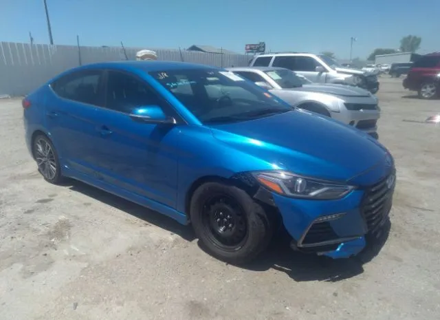 HYUNDAI ELANTRA 2017 kmhd04lb9hu366495